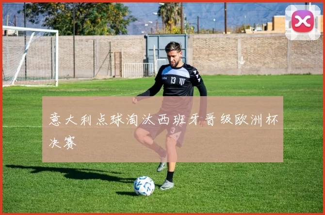 意大利点球淘汰西班牙晋级欧洲杯决赛